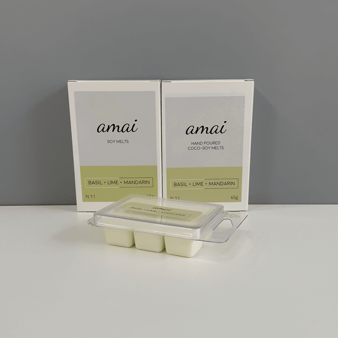 Basil + Lime + Mandarin | Soy Melts