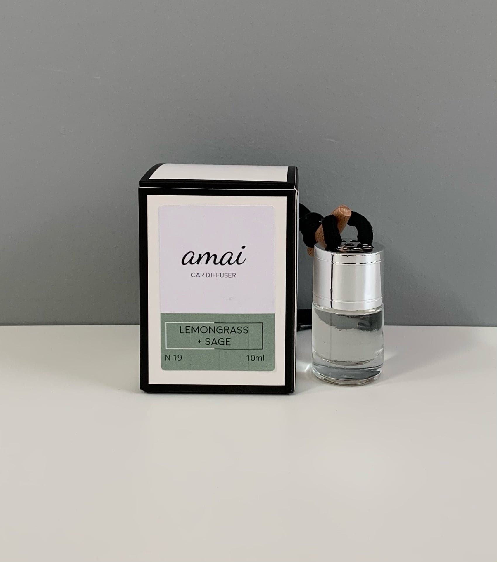 Lemongrass + Sage | Car Diffuser