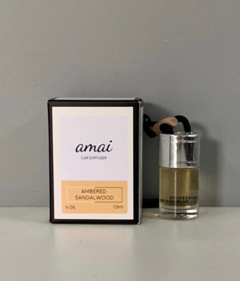 Ambered Sandalwood | Car Diffuser